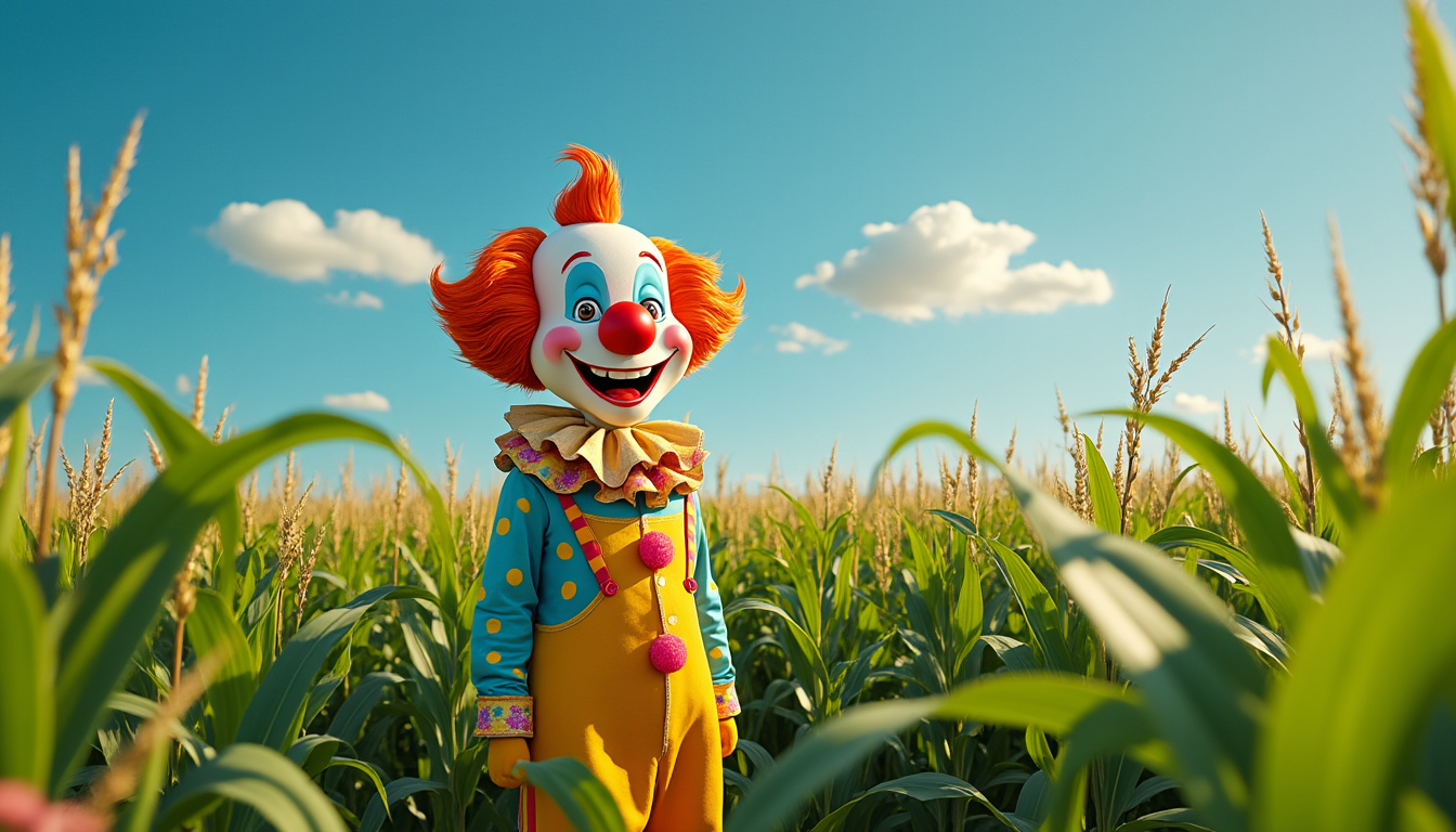 découvrez l'histoire fascinante d'un clown perdu dans un champ de maïs, où la magie de l'enfance rencontre la promesse d'un retour aux sources. une aventure touchante qui explore les rêves, les souvenirs et l'espoir, tout en offrant un regard unique sur la quête de soi.
