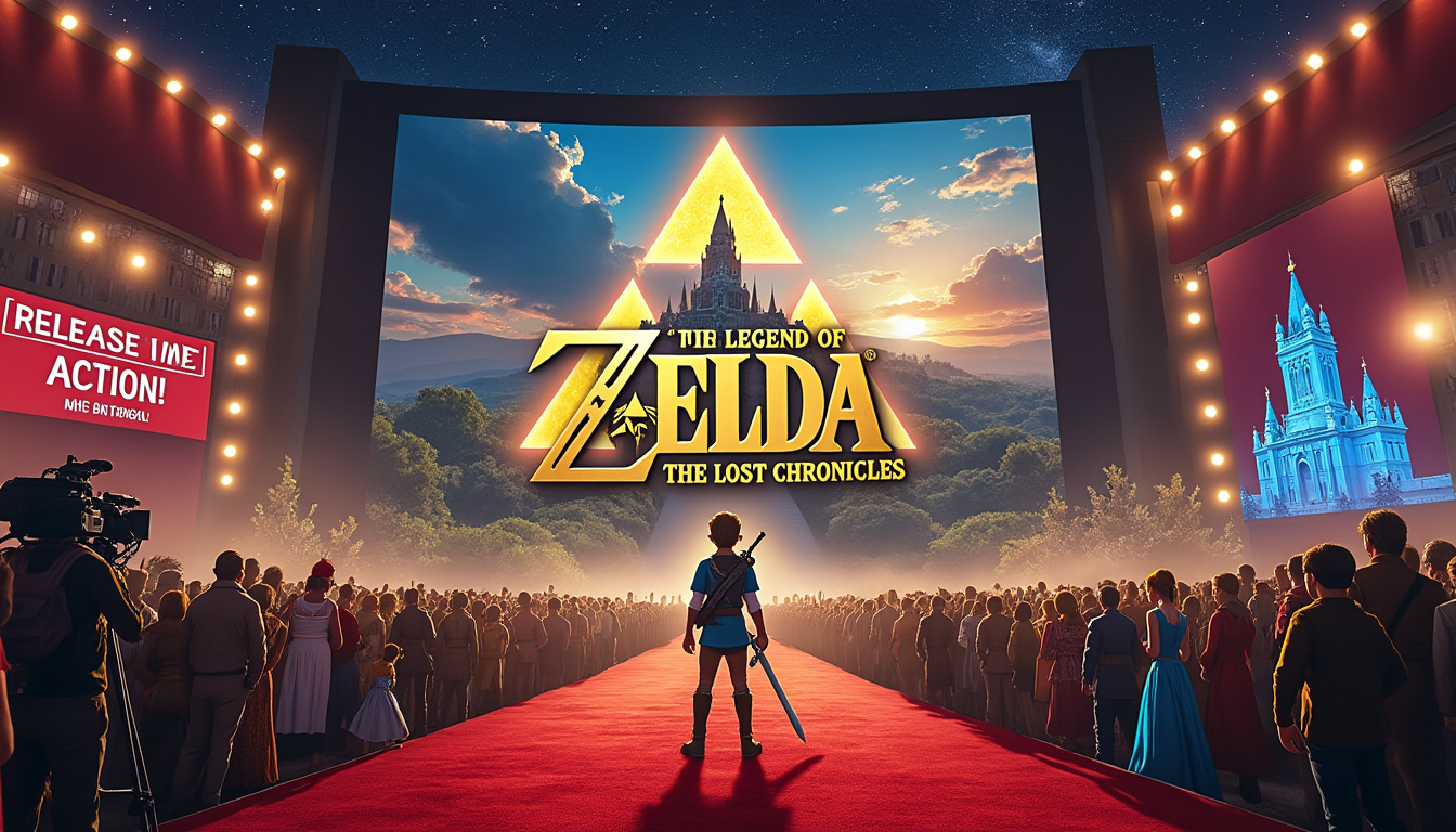 découvrez toutes les informations sur le tant attendu film de la légende de zelda, incluant sa date de sortie, les premiers détails et ce que les fans peuvent attendre de cette adaptation cinématographique emblématique. ne manquez pas les dernières nouvelles sur ce projet qui fait déjà rêver les amateurs de jeux vidéo !