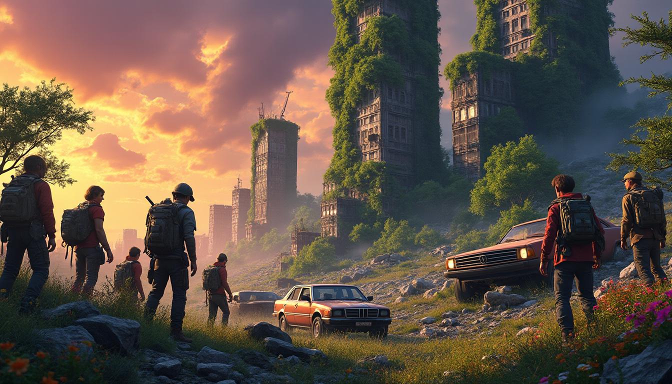 plongez dans un monde post-apocalyptique captivant avec 'ans après'. suivez des personnages fascinants alors qu'ils naviguent à travers des paysages dévastés, rencontrent des créatures étranges et découvrent des secrets enfouis depuis longtemps. une aventure palpitante qui explore la survie, l'espoir et la résilience humaine.