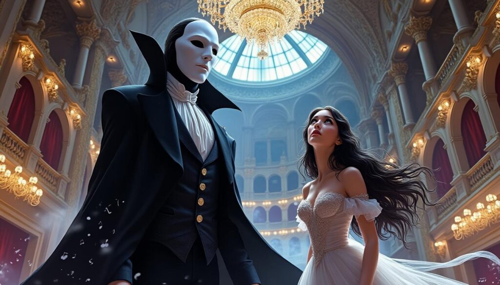 découvrez comment le fantôme de l'opéra prend vie sous une nouvelle forme artistique avec son adaptation surprenante en anime ! plongez dans cette réinvention originale du classique.