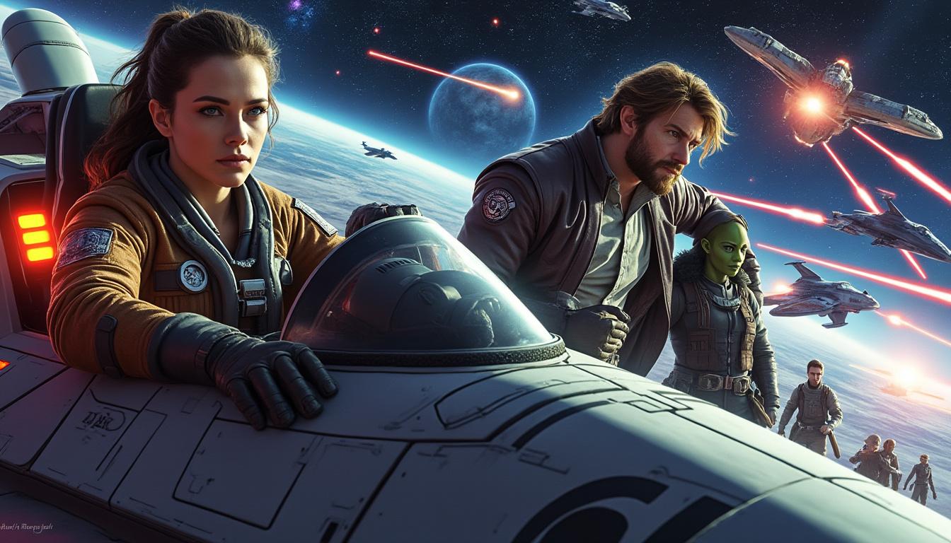 découvrez les nouvelles stars du film 'star wars: starfighter' ! amy adams, flynn gray et d'autres talents rejoignent le casting de ce nouvel opus très attendu de la saga culte.
