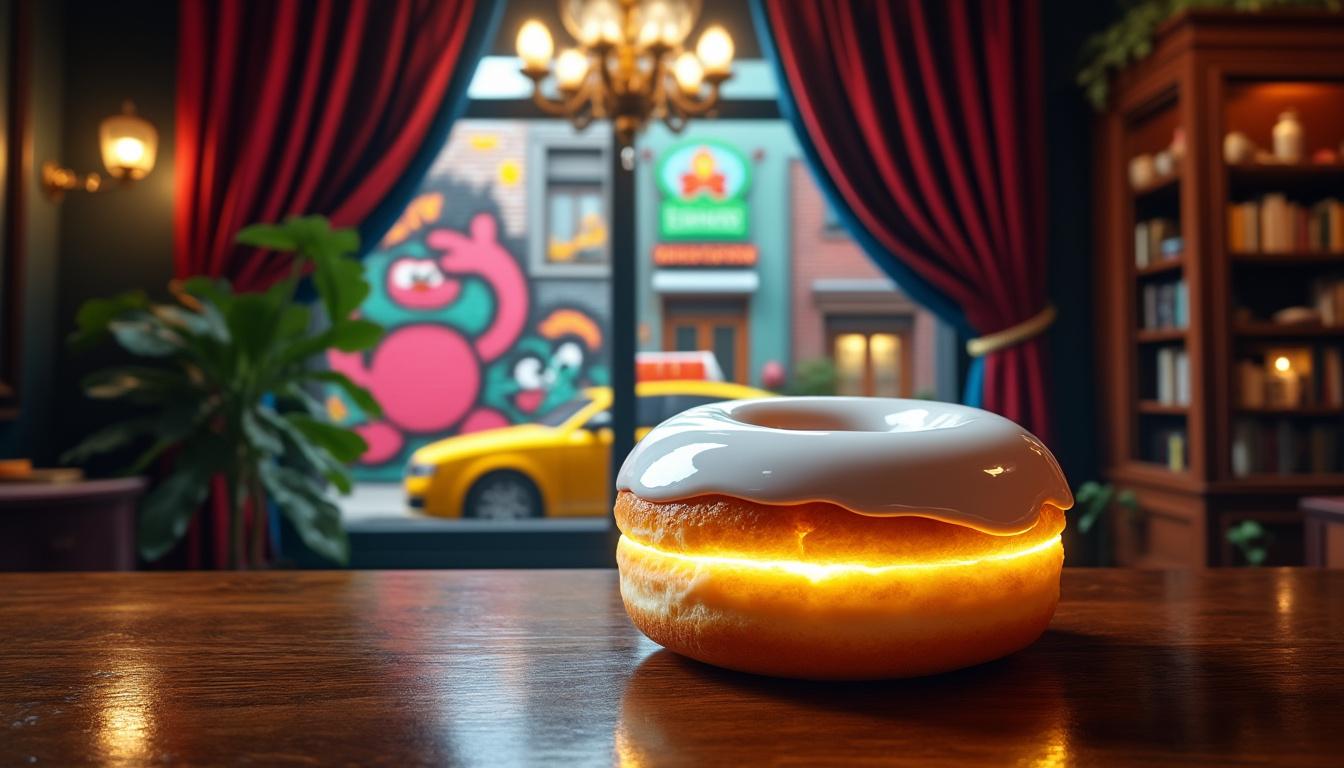 beignet blanc sillumine dans un court crossover surprise entre sesame street et knives out 1 découvrez le court crossover inédit entre sesame street et knives out où beignet blanc s'illumine dans une aventure surprenante mêlant humour et mystère.