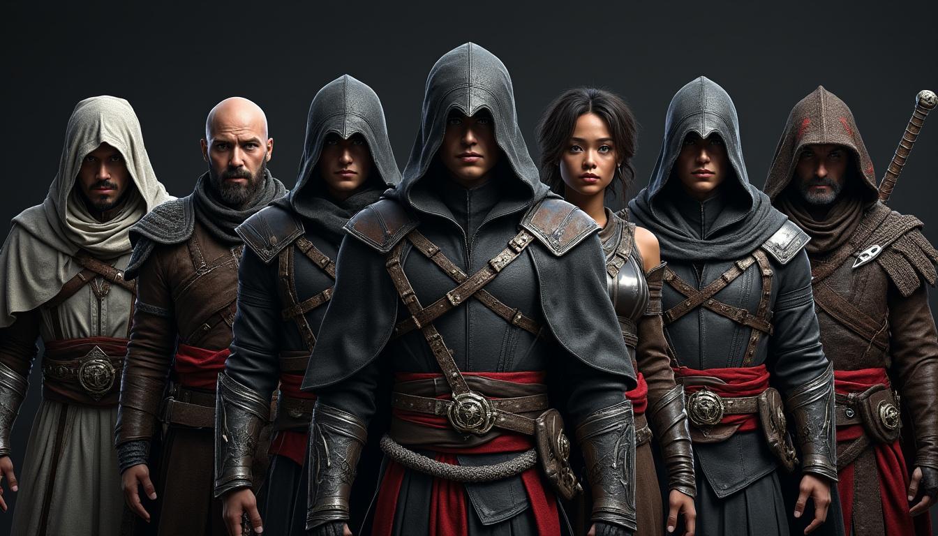 le casting de la saga assassins creed ne cesse de setoffer 1 découvrez comment le casting de la saga assassin’s creed continue de s’étoffer avec de nouveaux talents captivants dans chaque épisode.