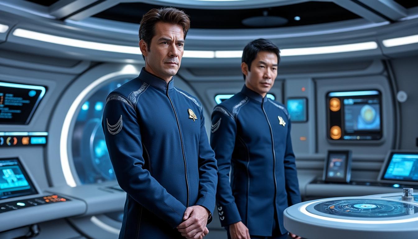 découvrez la saison 5 de star trek : strange new worlds avec thomas jane dans le rôle du dr mccoy et l'arrivée de kai murakami en tant que sulu, promettant une nouvelle ère passionnante pour la série.
