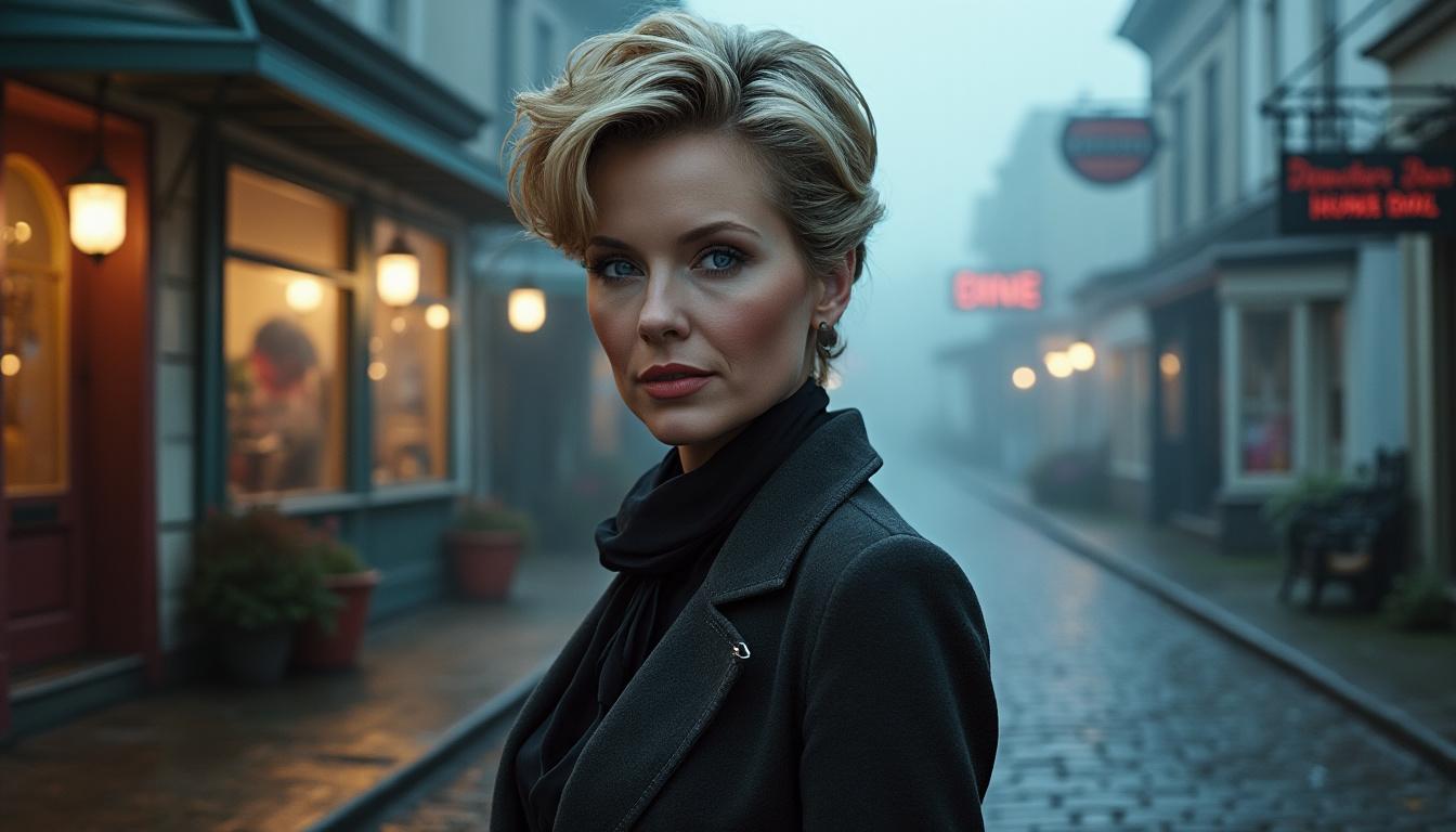 jamie lee curtis a laffiche du film adapte de la celebre serie arabesque 1 découvrez jamie lee curtis dans le rôle principal du nouveau film tiré de la célèbre série 'arabesque', mêlant suspense et mystère pour une aventure captivante au cinéma.