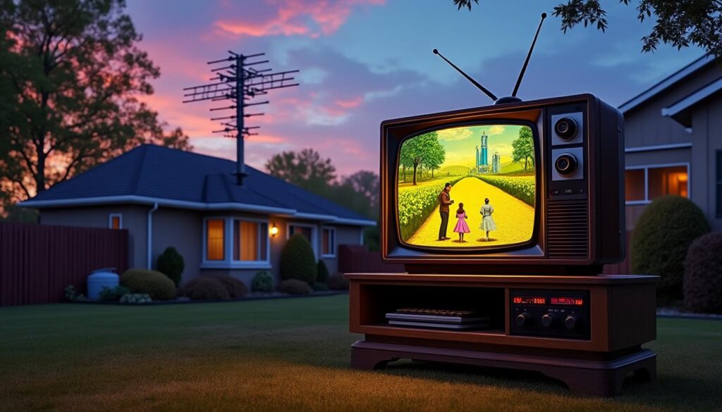 découvrez le retour tant attendu du magicien d'oz à la télévision hertzienne après presque 30 ans d'absence. revivez ce classique incontournable en famille!