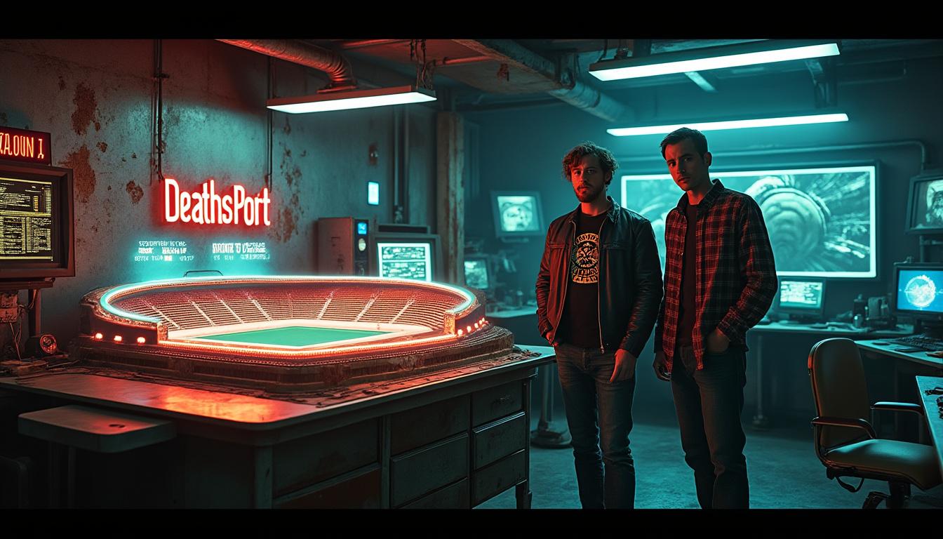 mst3k rifftrax lance une serie dexperiences avec deathsport le retour attendu de trace beaulieu et frank conniff découvrez la nouvelle série d'expériences de rifftrax avec deathsport, marquant le retour très attendu de trace beaulieu et frank conniff, figures emblématiques de mst3k.