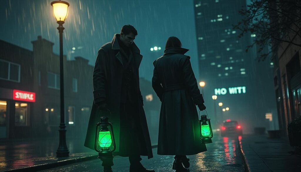 découvrez la bande-annonce captivante de lanterns, la nouvelle série dcu qui plonge dans une ambiance sombre et détective, promettant suspense et mystère.