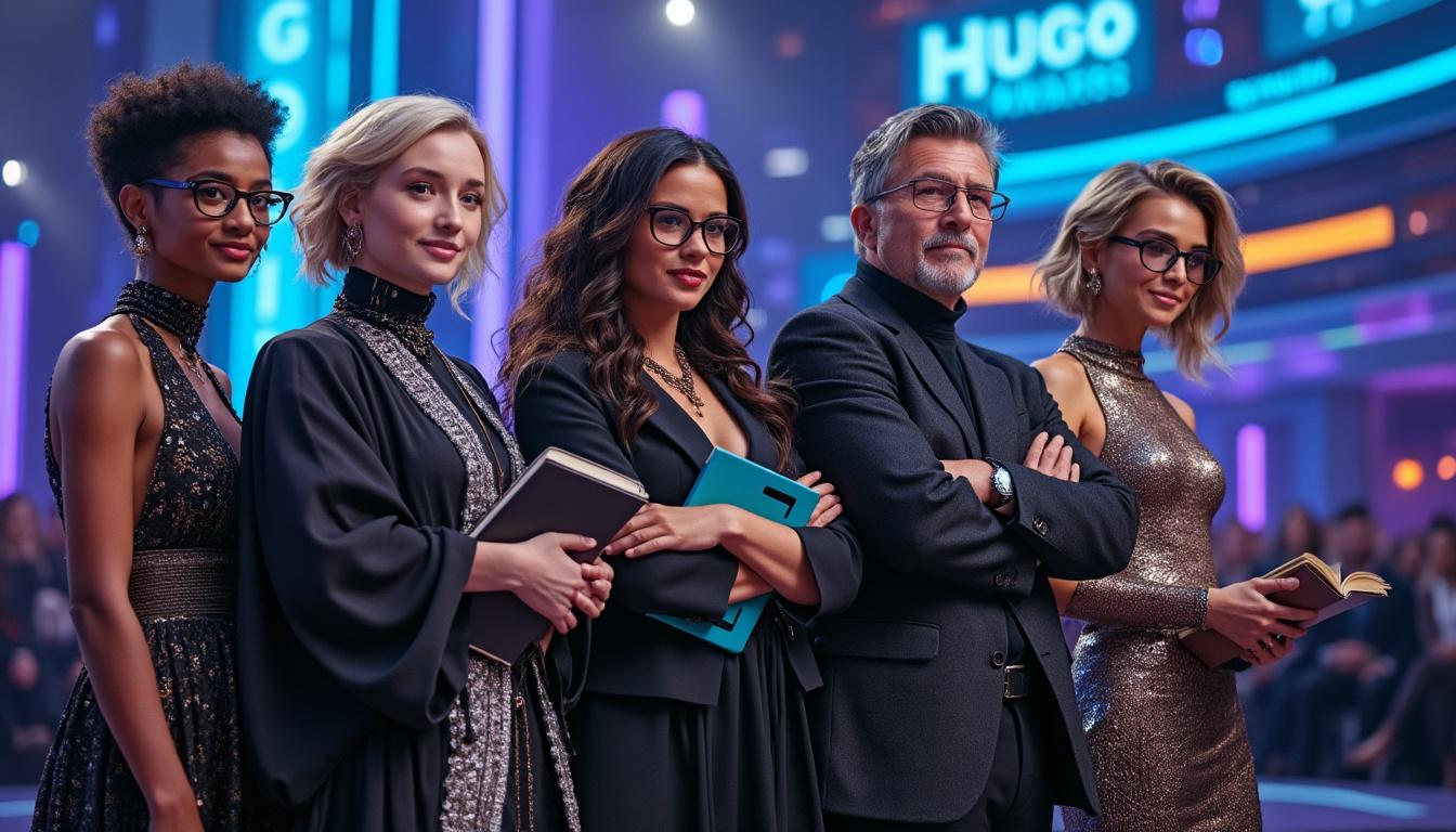 decouvrez les finalistes qui vont disputer les prix hugo 2026 1 découvrez les finalistes talentueux qui concourront pour les prestigieux prix hugo 2026, célébrant l'excellence en science-fiction et fantasy.