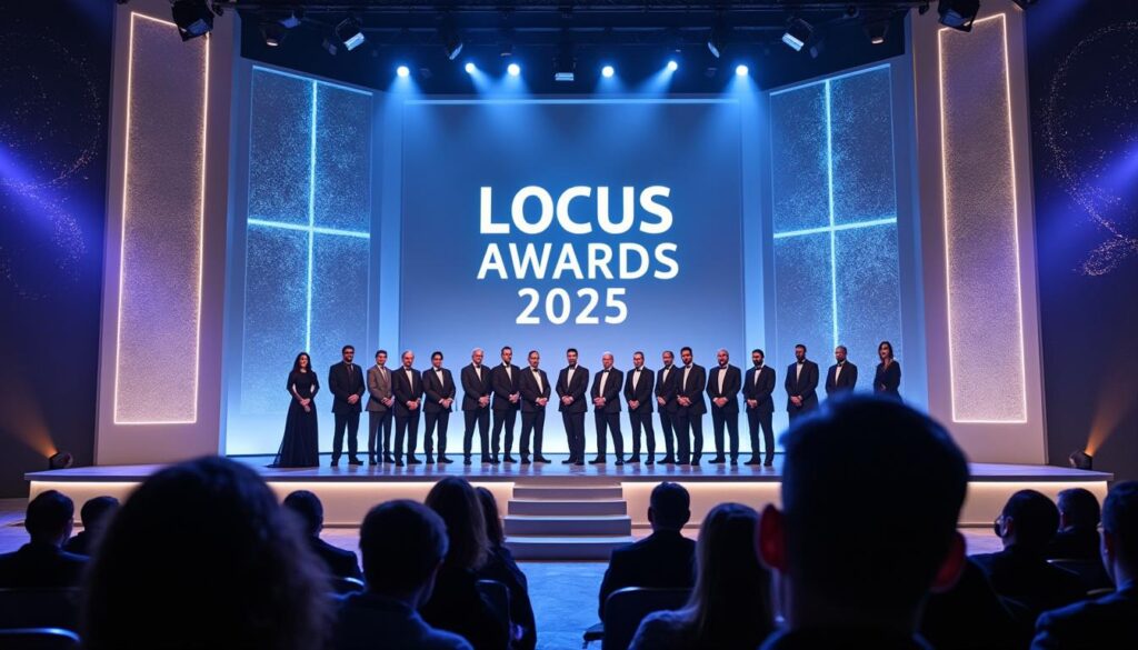 découvrez la liste officielle des finalistes sélectionnés pour les prestigieux prix locus 2025, récompensant l'excellence en science-fiction et fantasy.