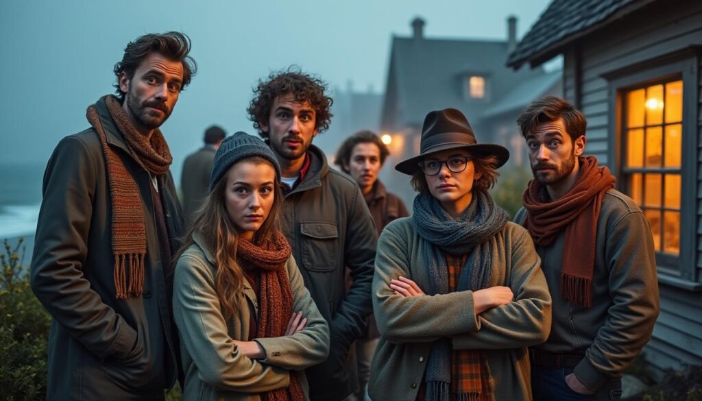 découvrez la comédie horrifique widow’s bay sur apple tv, mêlant frissons et humour avec une origine surprenante issue du célèbre scénario de parks and recreation.